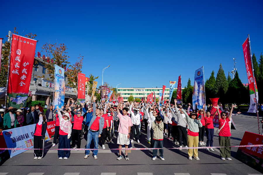 活动现场（侯佳丽 摄）