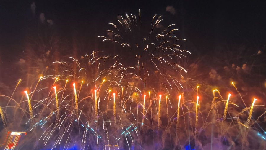  广元女儿节之夜精彩片段（戚原  摄）