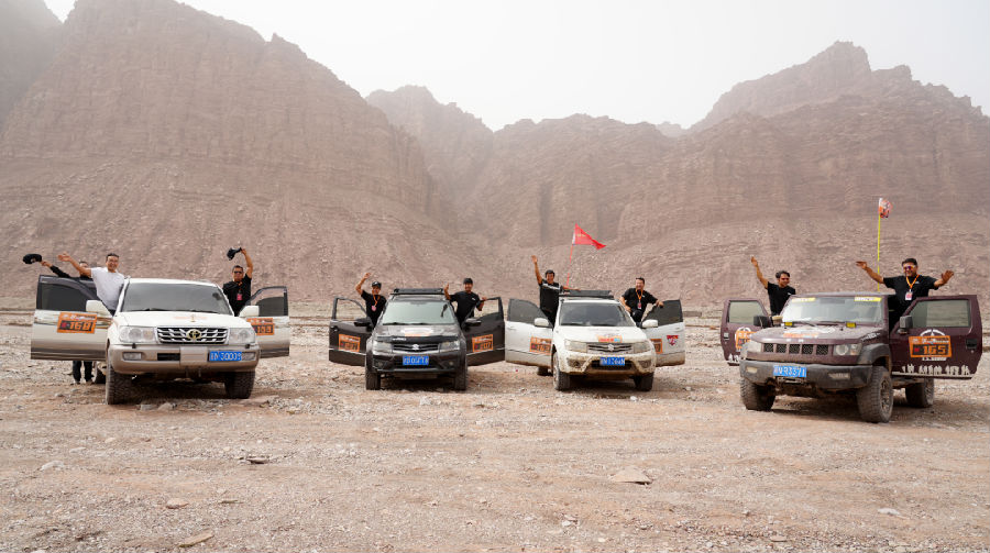 中国环塔丝路集结赛柯坪赛段（艾热提 摄）
