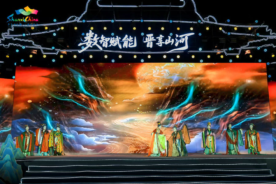 民俗演绎活动现场（杨润德 摄）