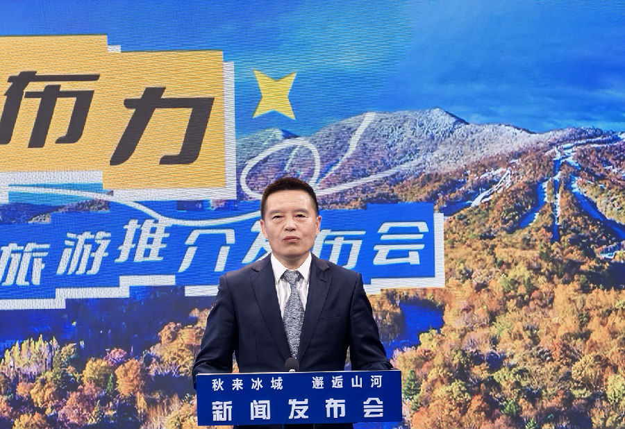 亚布力管理委员会副主任王笃军（刘尧 摄）