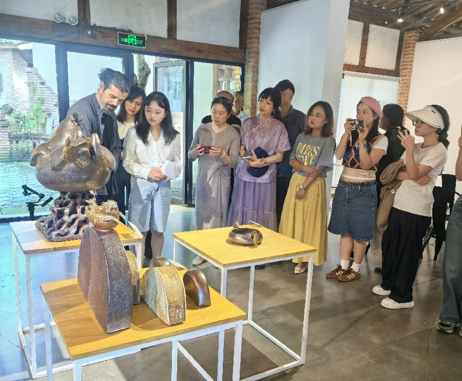 活动现场（陈琼 摄）