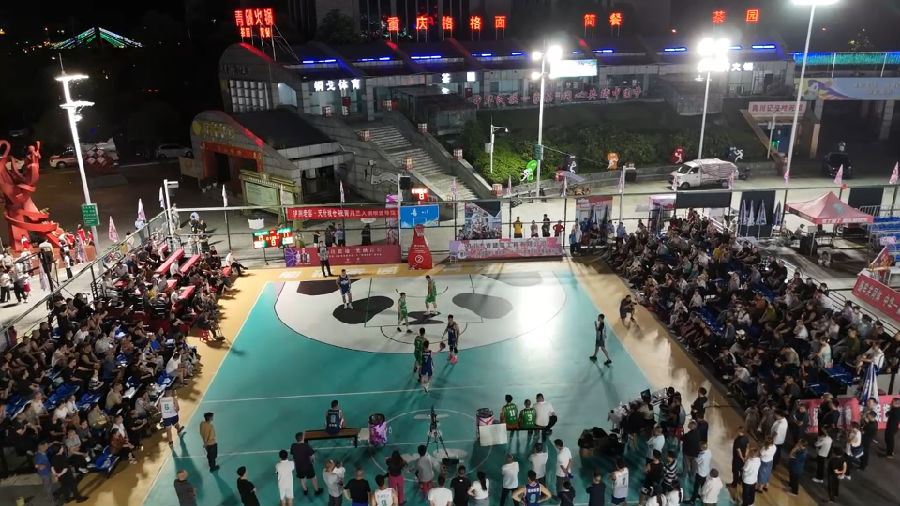 比赛现场（曹琳 摄）