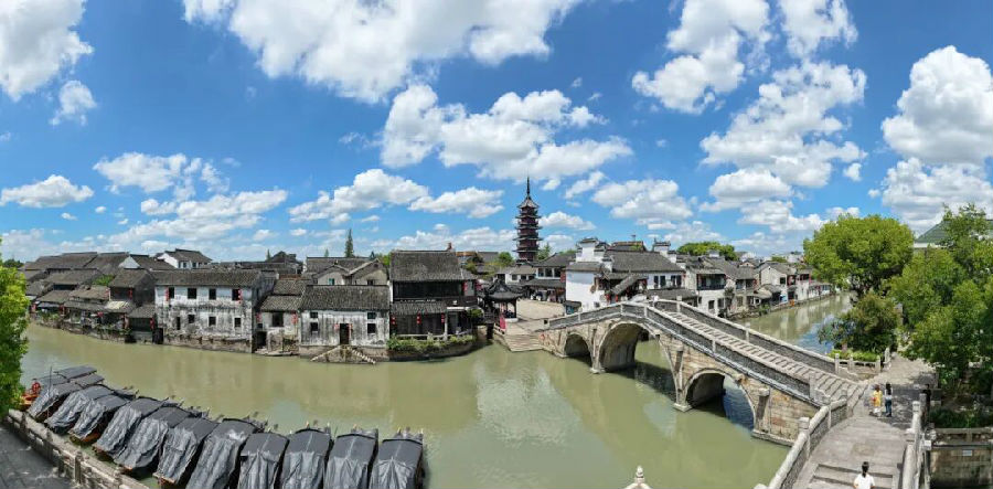 千灯古镇（汪宇陆 摄）