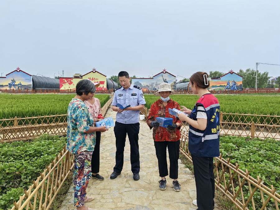 2023年赣榆网络安全宣传周现场（曹莹 摄）