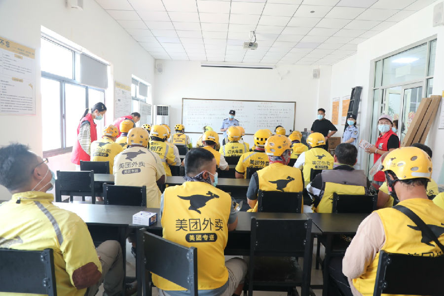 2022年赣榆网络安全宣传周现场（祁琪 摄）