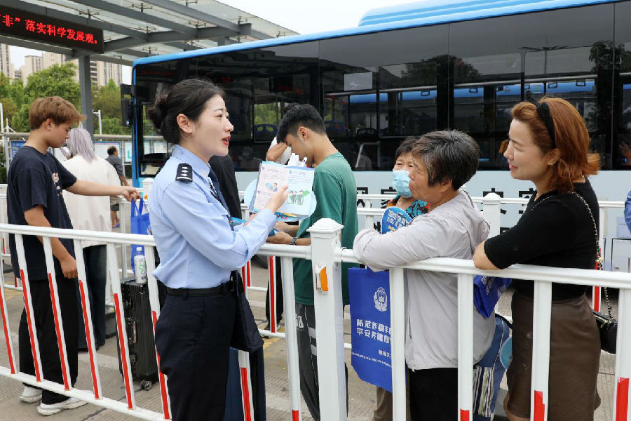 2023年赣榆网络安全宣传周现场（曹莹 摄）