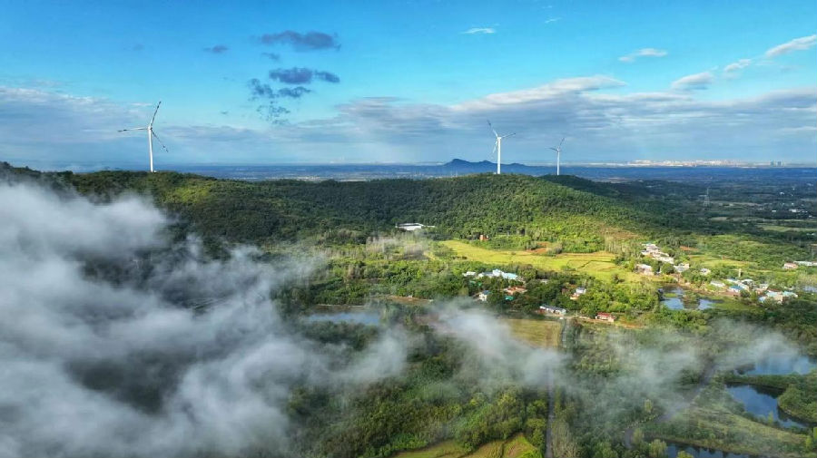 大潜山景区（卢起 摄）