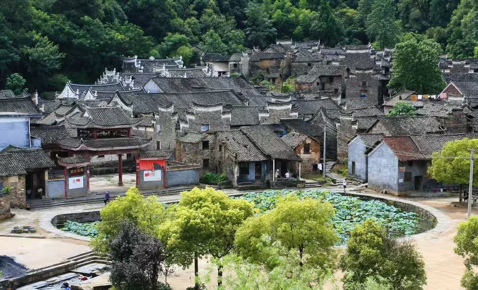 农发行永兴县支行支持的板梁古村修缮和保护 （胡林韬 摄）