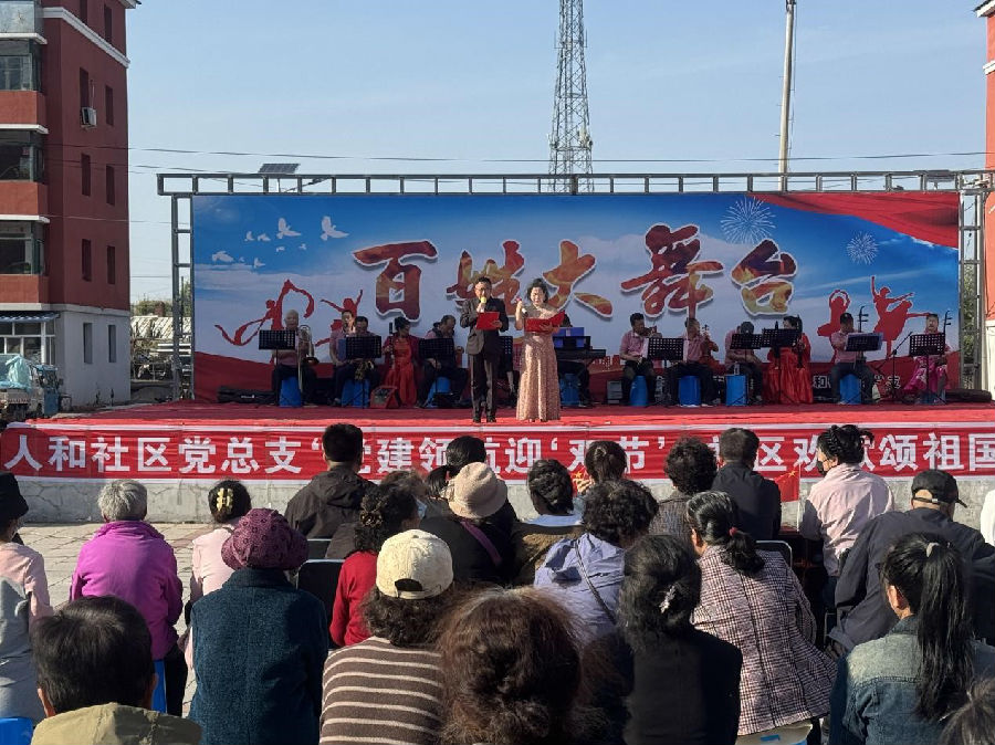 文艺演出现场（李平岩 摄）