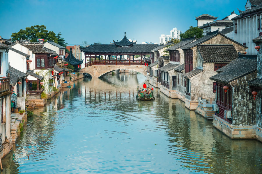 巴城老街（陆飞 摄）