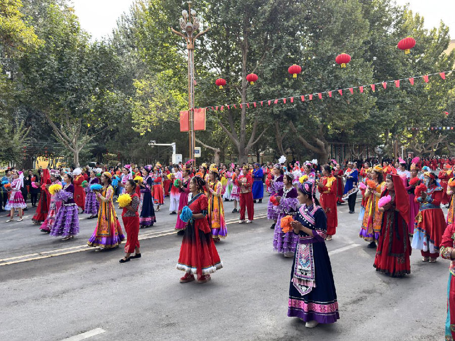 活动现场（茹仙古丽·阿迪力 摄）