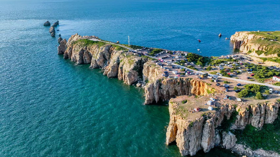 瓦房店驼山排石景观（孙雁鹏 摄）