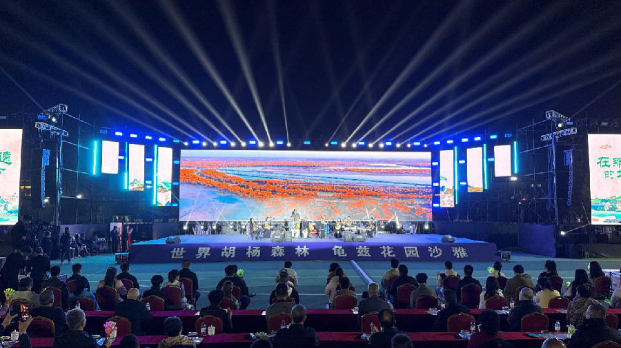 方锦龙音乐会现场（祖丽皮耶 摄）