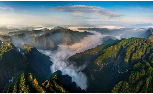 三溪口国家森林公园（张雪 摄）