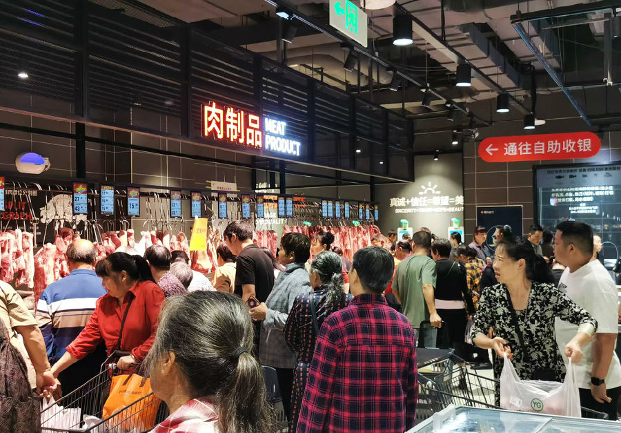 消费市场潜力巨大（张红  摄）