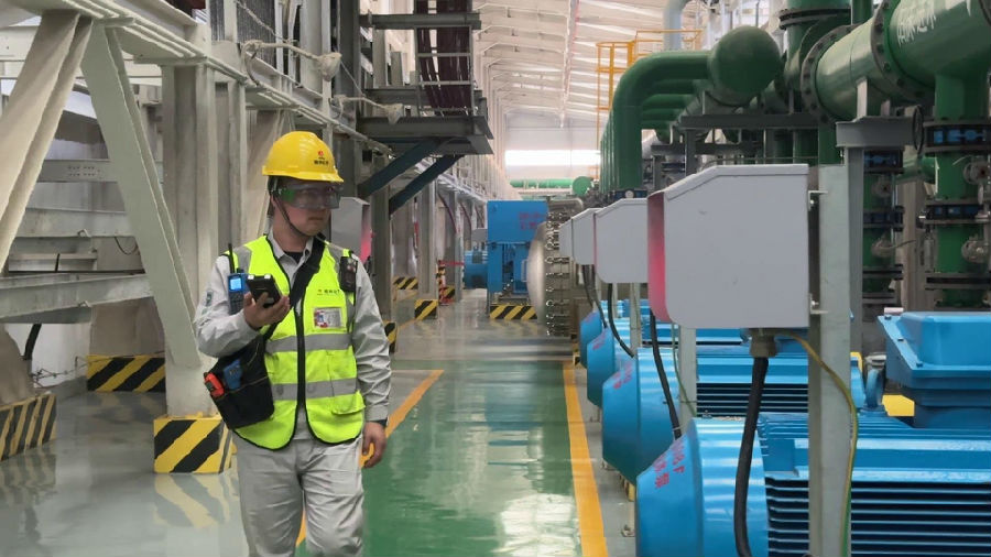 智能巡检（郭文静 摄）