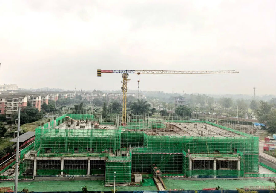 红石社区综合体建设项目（高骏帆 摄）