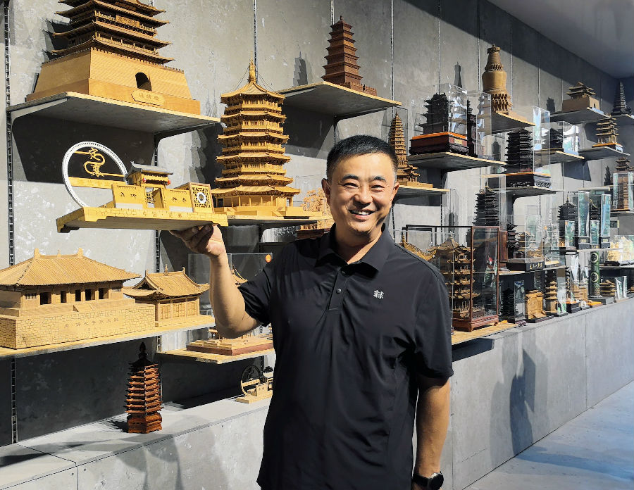 刘晓辰代表（席兆平 摄）