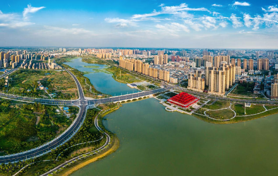 天门北湖公园 （田萱 摄）