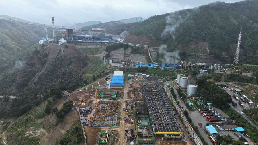 项目建设现场（郑红成 摄）