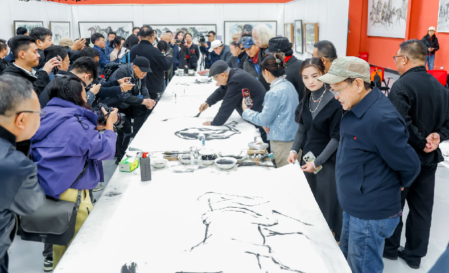 活动现场(李婉婷 摄) 活动现场(李婉婷 摄)