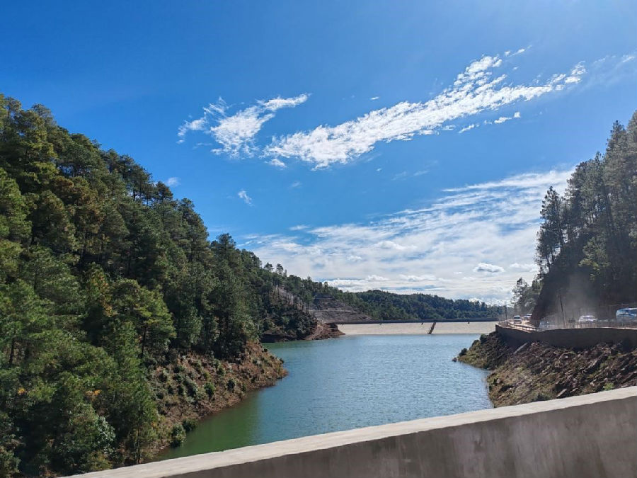 大屋基水库建成蓄水（关志清 摄）