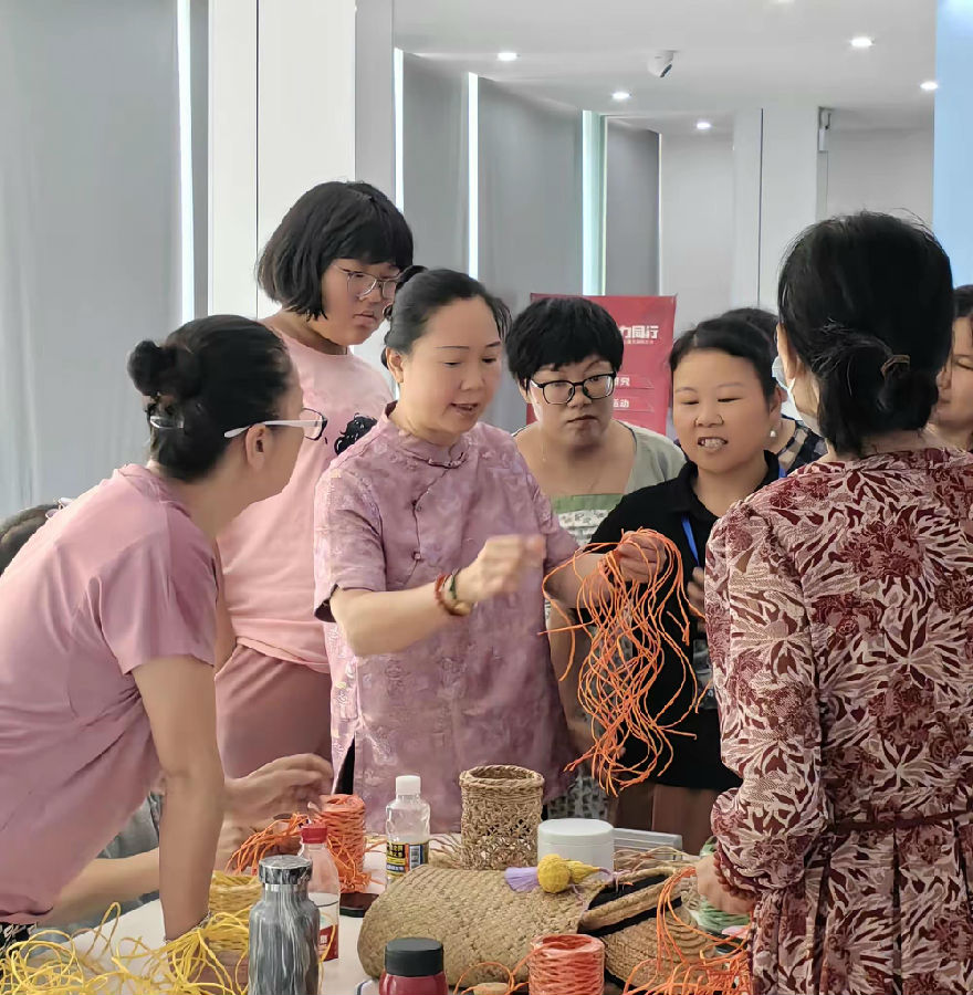 培训现场（陈创淼 摄）