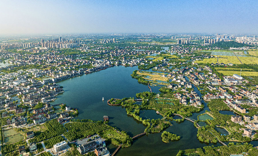 塘栖村一景 （姚晨亮 摄）