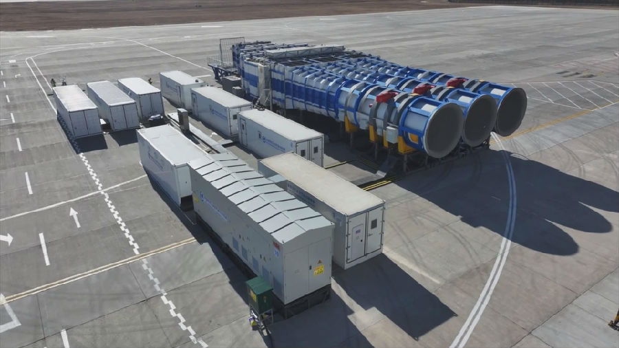 移动式结冰风洞（黄玲 摄）