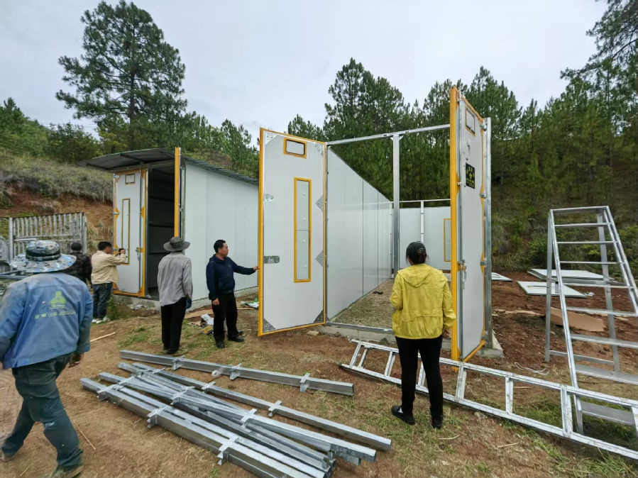 玉龙县农业基础设施建设（达巴次仁 摄）