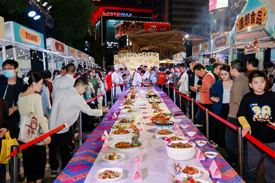 活动现场（朱柳蓉 摄）