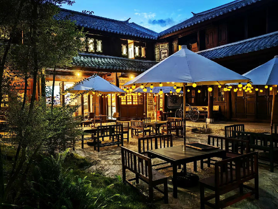 喜洲古镇供销社院落(钟迎春 摄) 喜洲古镇供销社院落(钟迎春 摄)