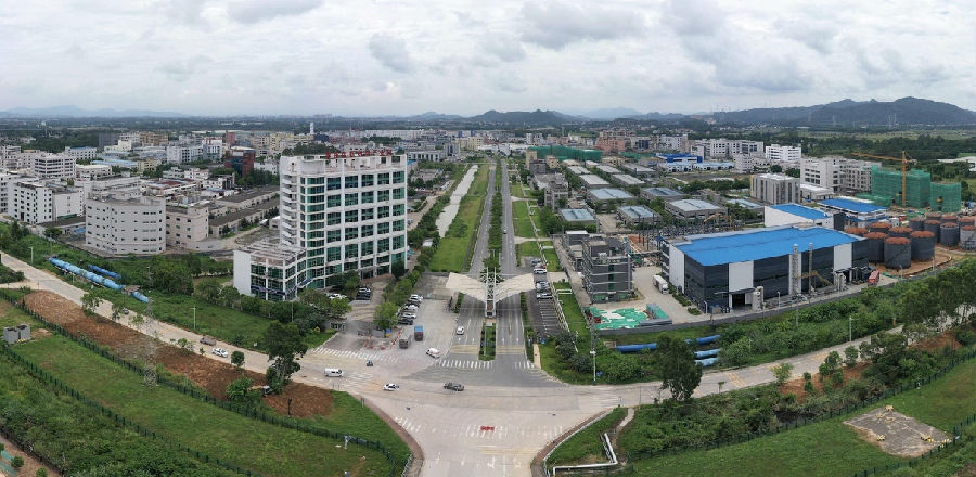 新材料产业园（曾霞 摄）