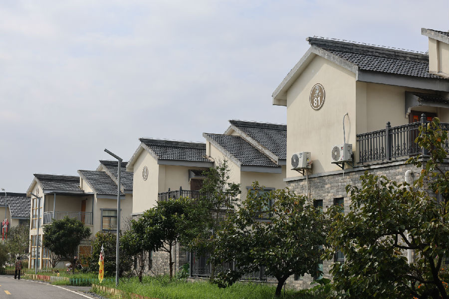 八里村容村貌（董雯瑄 摄）