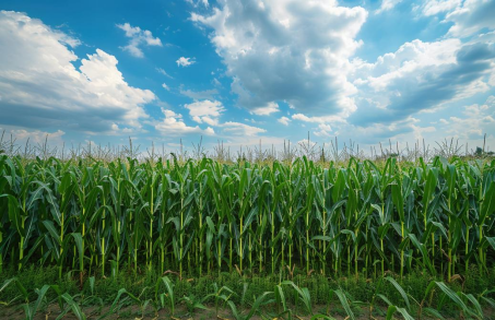 绿色食品原料（玉米）标准化生产基地（王宇 摄）