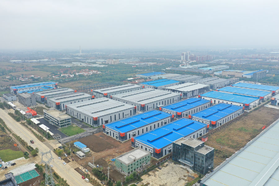 华美恒业（应城）产业新城（孙缙 摄）