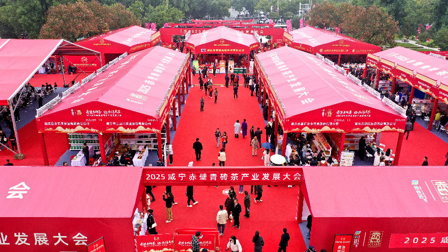 产品展销现场（黄富清 摄）