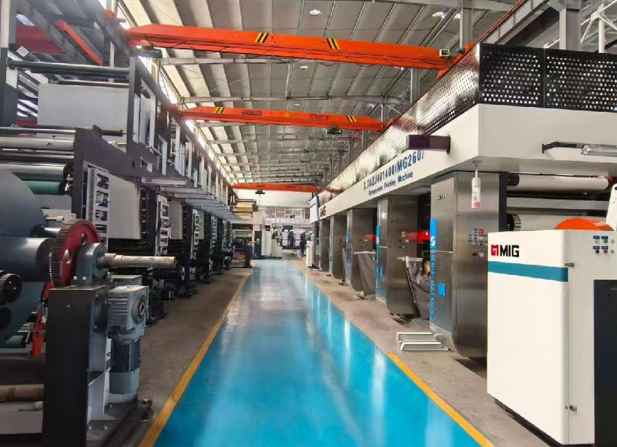 美格机械的生产车间一角 （曾庆华 摄）