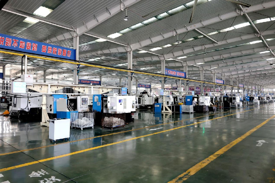 数字化生产线（李璐瑶 摄）