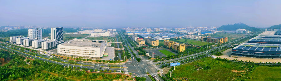 长泰经济开发区交通路网四通八达（郑晓梅 摄）