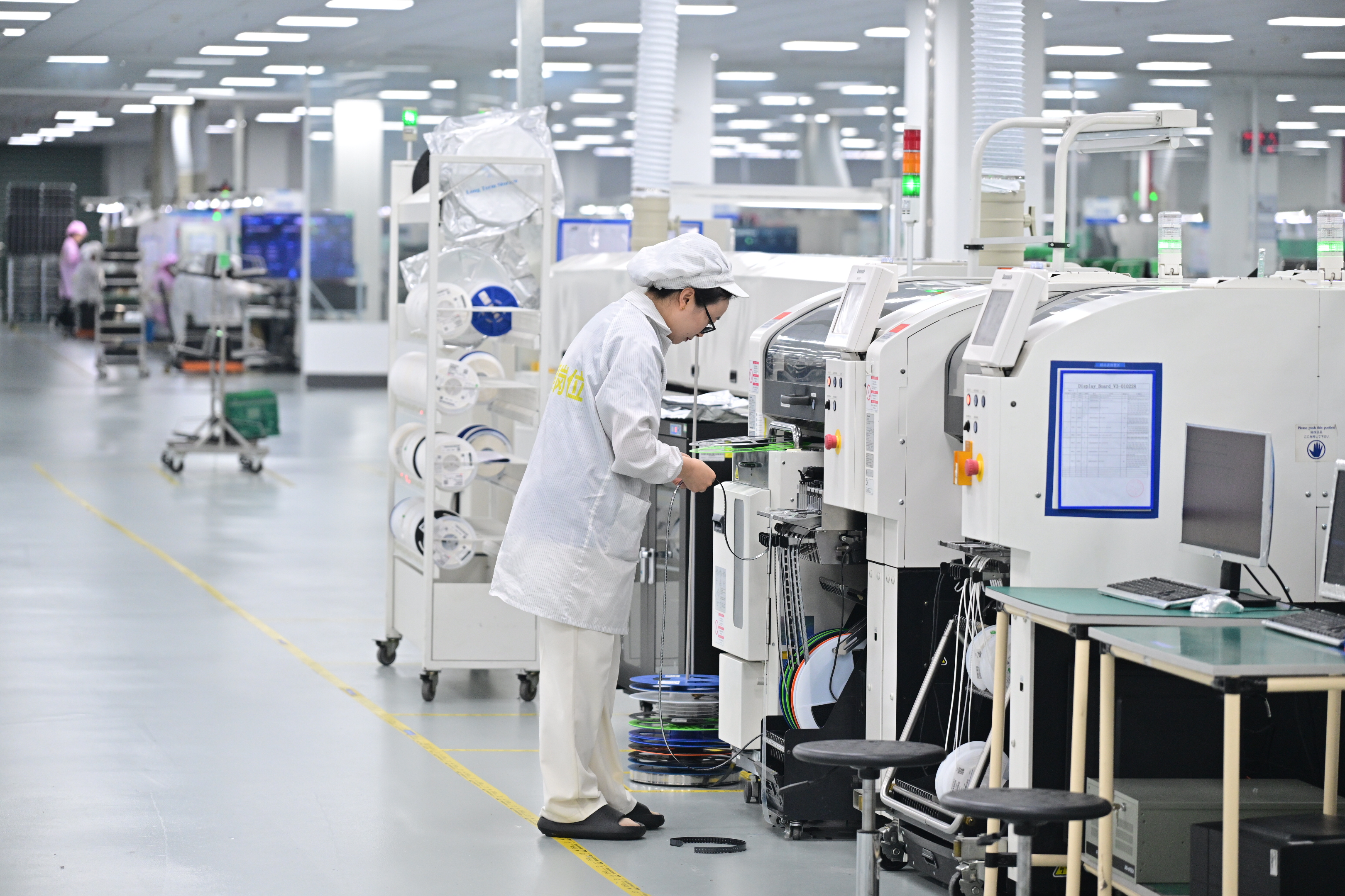 艺唯科技股份有限公司生产车间(陆淳 摄)