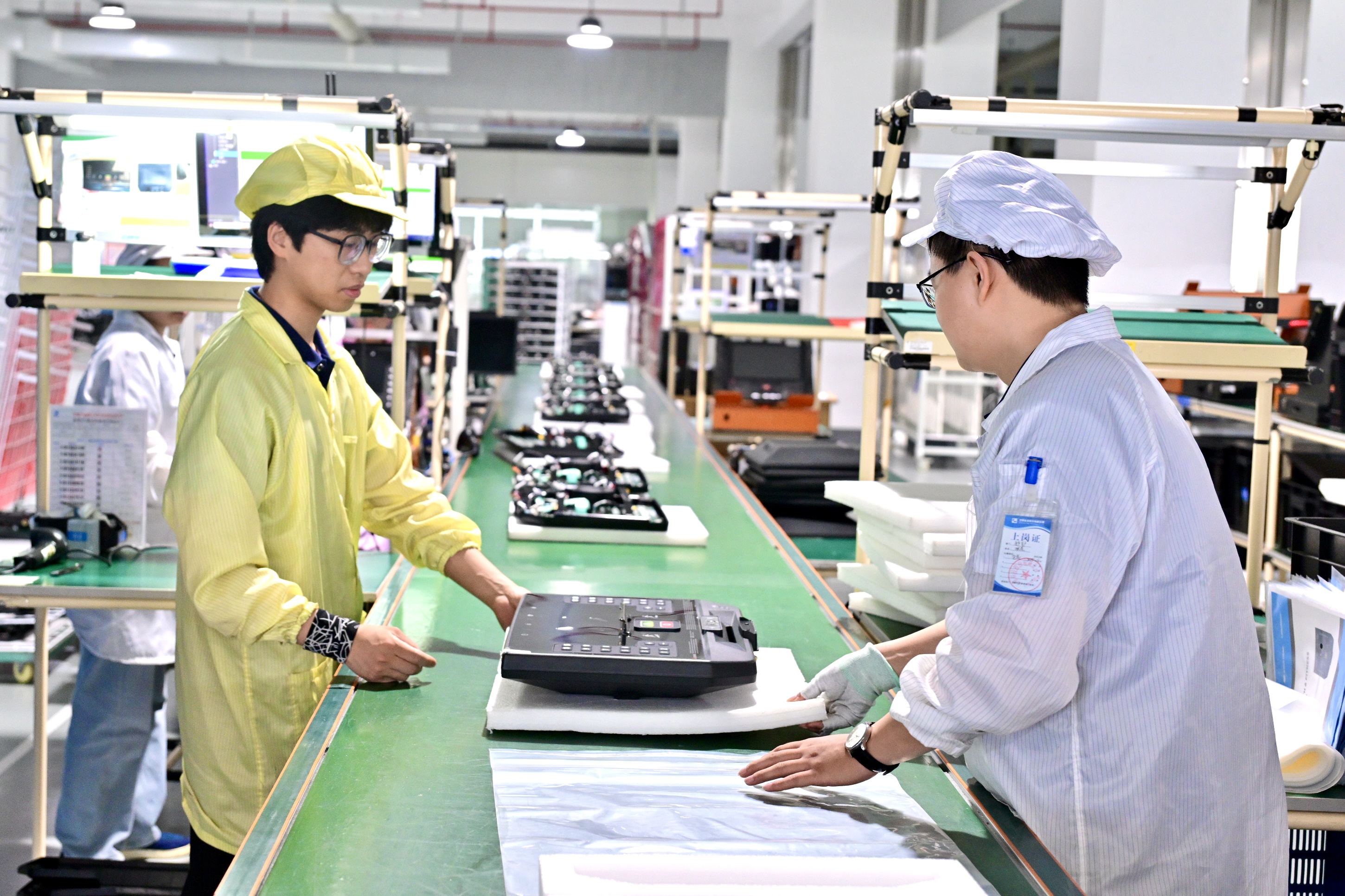 艺唯科技股份有限公司生产车间(陆淳 摄)