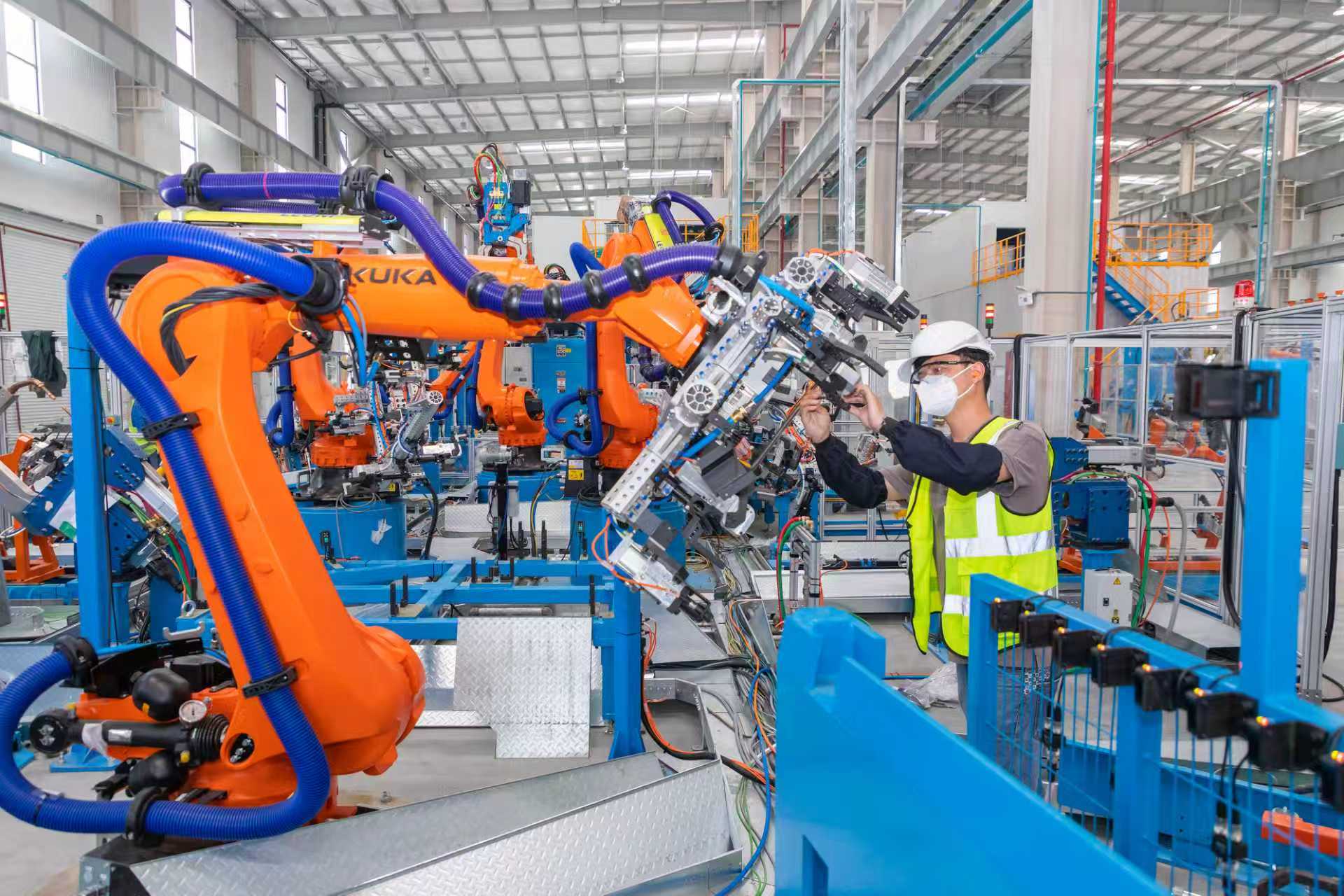 海斯坦普生产车间(汪宇陆 摄)