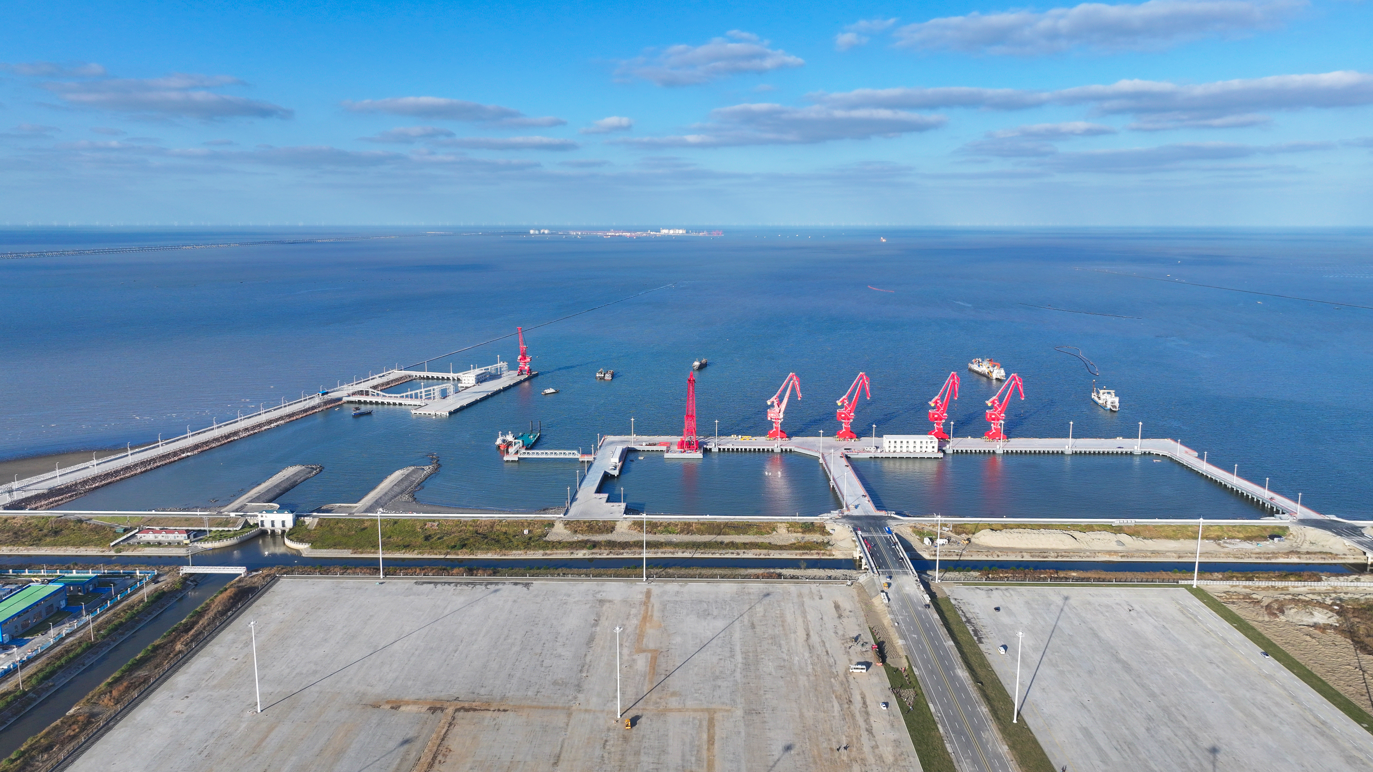 金牛码头一期工程(徐书影 摄)