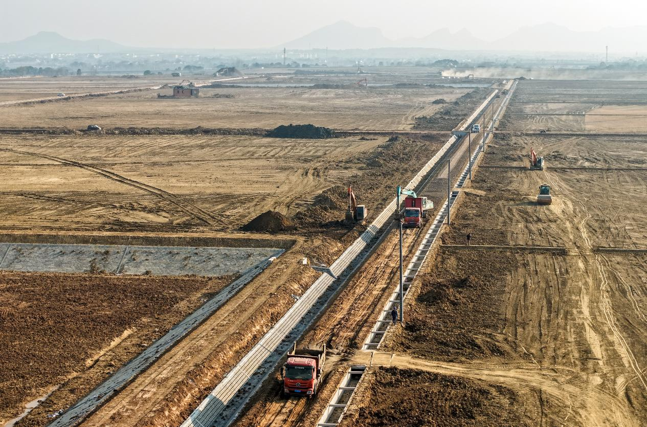 复垦工程现场(李红兵 摄)