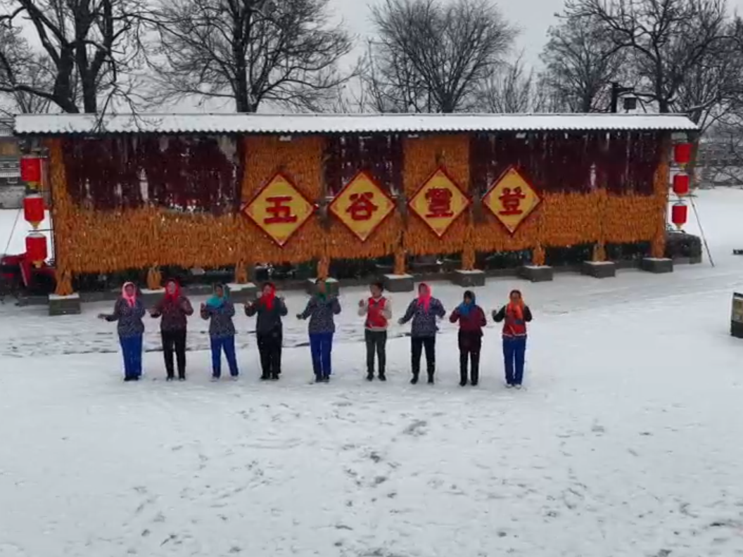 视频丨河南陕州：雪染地坑院 古村成画卷
                                                        