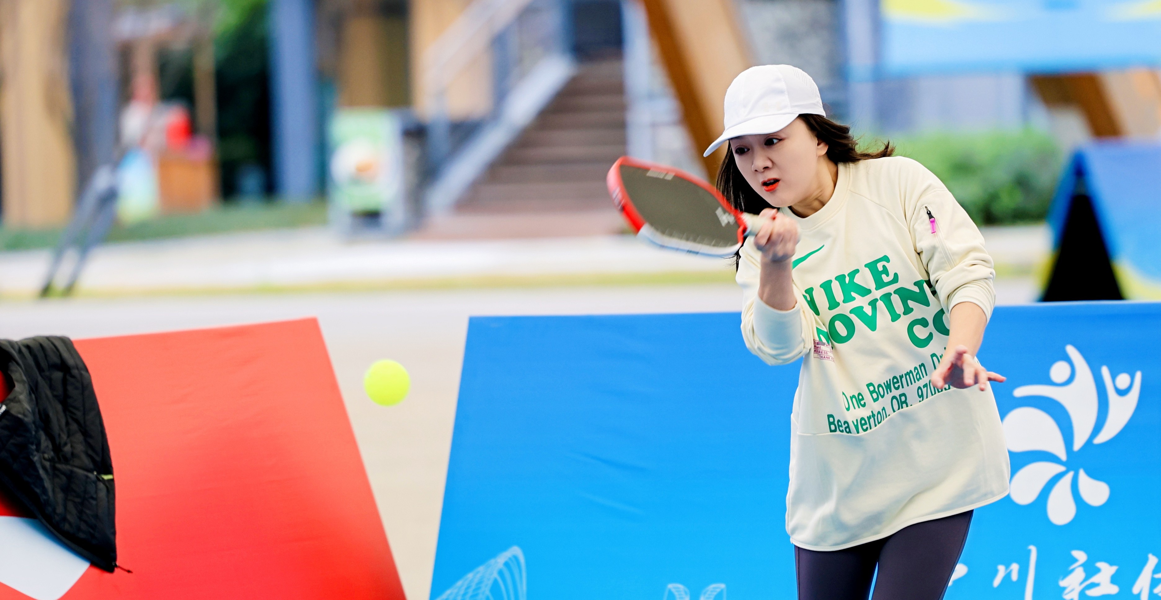 比赛现场精彩瞬间(戚原 摄)