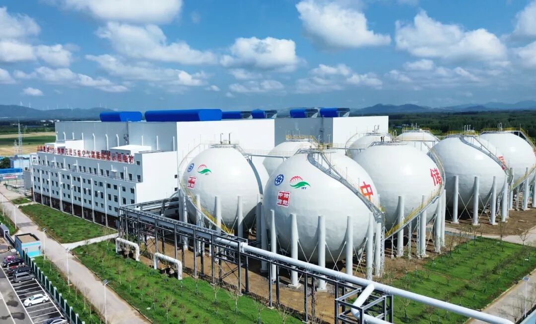 中储国能300MW压缩空气储能示范项目(李璐瑶 摄)