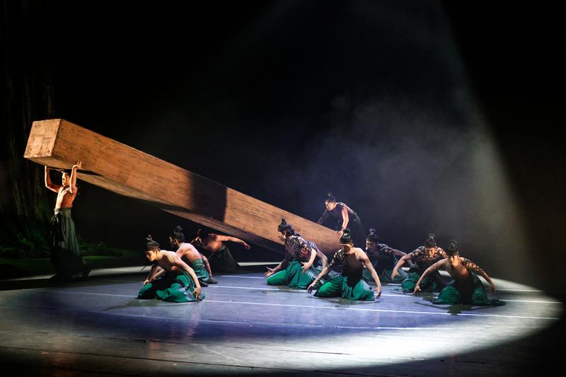 演出现场(江涛 摄)